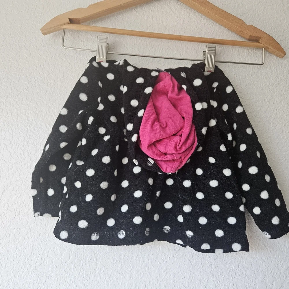 carters hooded polka dot coat, 12 months